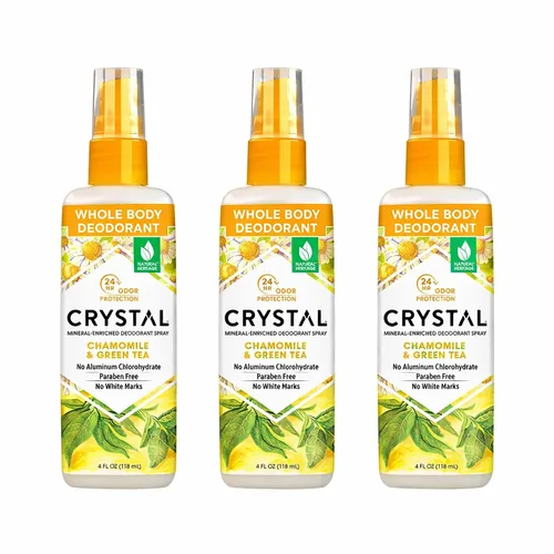 Miniatura 8 de CRYSTAL™ - Desodorante mineral en aerosol, desodorante corporal con protección contra olores las 24 horas, spray de lavanda y té blanco, no mancha