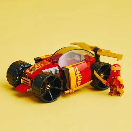 Miniatura 4 de LEGO NINJAGO Kai's Ninja Race Car EVO, juego de juguetes de construcción 2 en 1, los niños pueden construir un vehículo todoterreno o automóvil