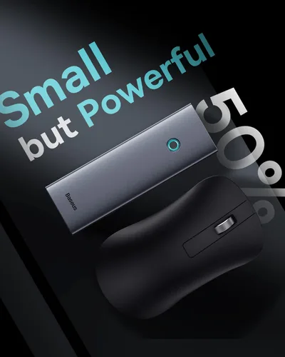 Miniatura 8 de Baseus - Estación de acoplamiento para computadora portátil 7 en 1, 3 monitores, USB C HUB con HDMI 4K, VGA, 100 W PD, 3 USB para iPhone
