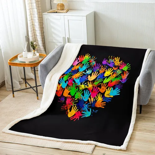 Miniatura 18 de Manta de felpa con diseño de palomitas de maíz, para niños, niñas, adolescentes, cine para todas las estaciones, manta de cama transpirable a
