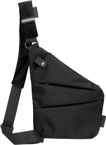 Miniatura 7 de Flex Moves PERSONAL FLEX BAG Bolso bandolera antirrobo para hombres y mujeres, bolsa de pecho para deportes, viajes, uso diario