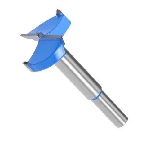 Miniatura 17 de Taladro de posicionamiento de la broca de perforación de 0.591 in Forstner Brocas de carburo de tungsteno Agujero de madera Sierra Bisagra Broca