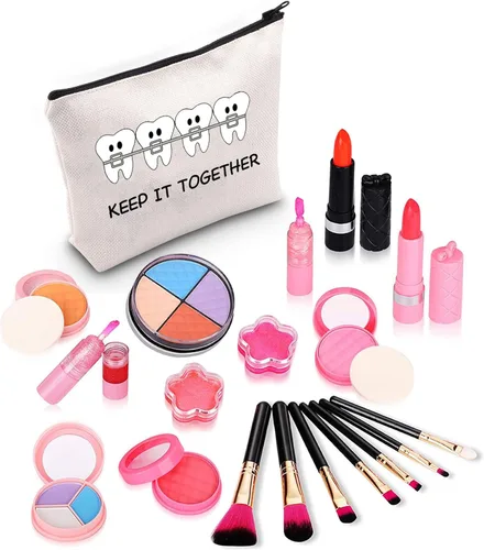 Miniatura 4 de ZJXHPO Kit de supervivencia de ortodoncista, regalo de apreciación de ortodoncista, bolsa de maquillaje con cremallera, regalo de ortodoncista