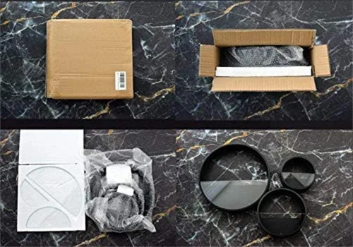 Miniatura 6 de Juego de 3 macetas redondas para colgar en pared, terrario para suculentas, contenedor con soporte de montaje independiente de metal, decorativo