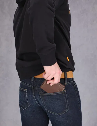 Miniatura 5 de Timberland Mens Leather Trifold Wallet with Id Window