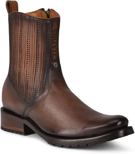 Miniatura 2 de Cuadra Botas urbanas para hombre en piel bovina con cremallera marrón