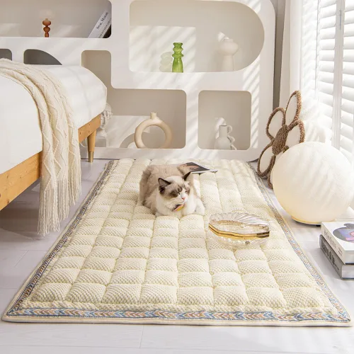 Miniatura 2 de Awjcsv Funda protectora de sofá para perros, funda de sofá lavable para perros, funda antideslizante para sofá y cama (beige, 27.6 x 59.1 pulgadas)