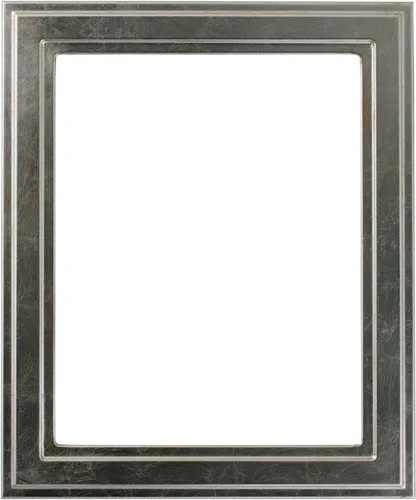 Miniatura 4 de ArtToFrames Marco rectangular 820 de 5 x 7 pulgadas, color negro y plateado, viene con vidrio plano rectangular, marco trasero rectangular