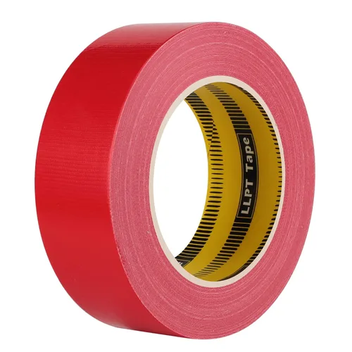 Miniatura 15 de LLPT Cinta adhesiva de grado prémium de 1.6 pulgadas x 108 pies x 11 mil, fácil de rasgar, sin residuos, fuerte adhesivo, color negro (DT401)