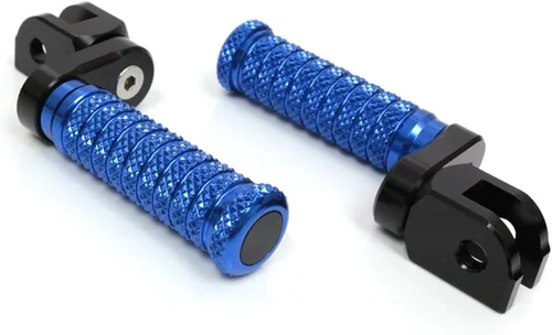 Miniatura 11 de MC MOTOPARTS POLE - Clavijas de pie delanteras elevadoras de extensión CNC de 0.984 in compatibles con YZF R3 2015-2017