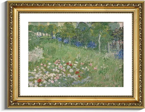 Miniatura 62 de VIYYIEA Arte de Pared con Marco Dorado Impresión en Lienzo Decoración del Hogar para Sala de Estar Mujeres Leyendo Cuadros para Dormitorio Baño