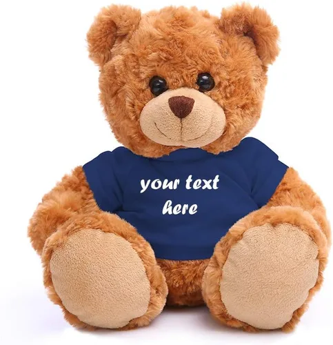 Miniatura 15 de Plushland Oso de peluche de 11 pulgadas, regalo personalizado de animal de peluche, gran regalo para el día de la madre, San Valentín, graduación