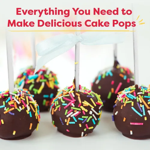 Miniatura 5 de Kit de Hornado de Pop Cakes DIY de Baketivity para Niños - Ingredientes Pre-medidos, Suministros de Decoración Deliciosas paletas de pastel