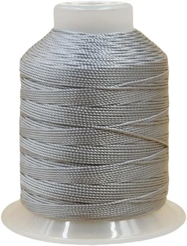 Miniatura 7 de Cuerda de seda torcida de poliéster de 0.039 in, 240 yardas, hilo de 3 capas para manualidades, macramé, colgantes, joyas, pulseras de la amistad