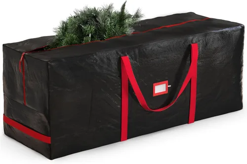 Miniatura 16 de Bolsa de almacenamiento para árbol de Navidad Zober - Se adapta a árboles artificiales de 7.5 pies - Bolsa de árbol de Navidad de plástico
