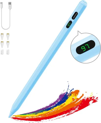 Miniatura 11 de MoKo Lápiz óptico para pantallas táctiles, lápiz capacitivo de carga rápida para Apple iPad/iPhone/Samsung/Lenovo/iOS/Android/ Tablets&Smart Phone