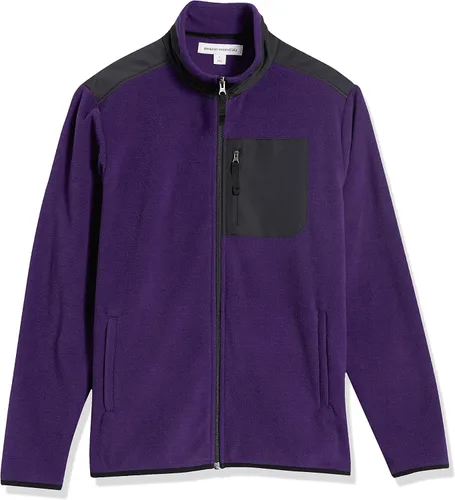 Miniatura 8 de Tienda Essentials - Chaqueta de vellón con cremallera completa para hombre (disponible en tallas para personas grandes y altas)