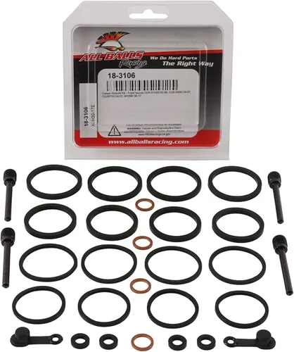 Miniatura 3 de All Balls Racing Kit de reconstrucción de pinza delantera 18-3106 compatible con/reemplazo para Suzuki M109R 17