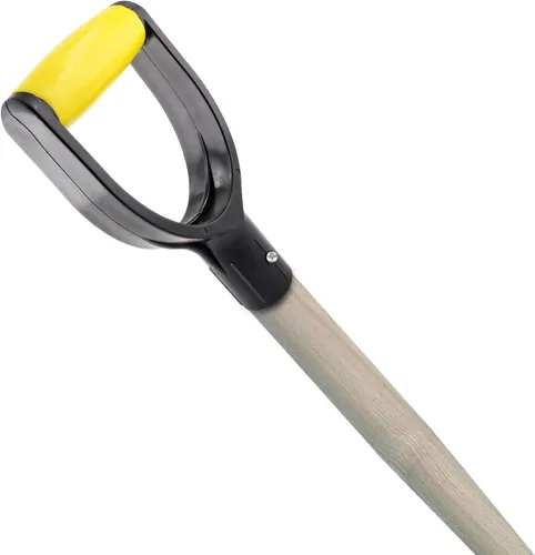 Miniatura 5 de Jiozermi 2 palas de plástico con mango D de agarre, pala de 1.26 pulgadas de diámetro interior, para herramientas de rastrillo de excavación