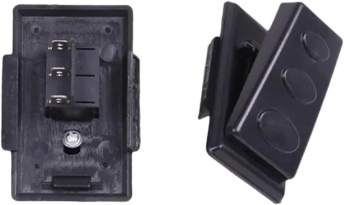 Miniatura 16 de 3 piezas Interruptor de engranajes de 31x25mm de 6 pines 6V/12V Interruptor de palanca de avance, parada, marcha atrás para juguetes eléctricos