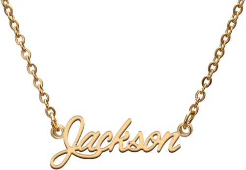 Collares con etiquetas de nombres para ella, él, amigos y familiares, joyería de recuerdo para relaciones, regalo sentimental