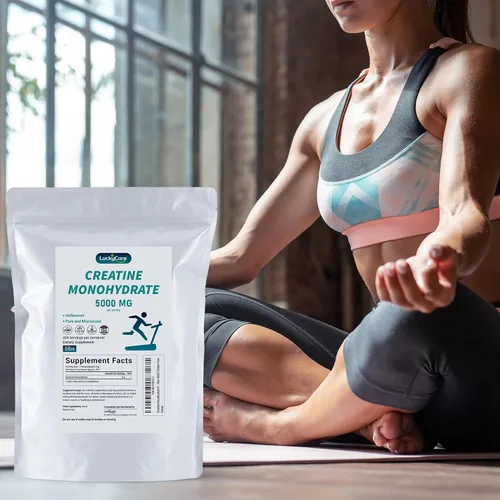 Miniatura 6 de Monohidrato de creatina en polvo, polvo de creatina micronizada, sin sabor, puro y sin gluten, 0.18 oz (5000 mg) por porción, 5.1 lbs (5 libras)
