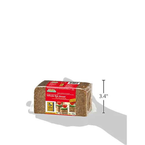 Miniatura 6 de Pan de centeno entero Mestemacher, 17.6 oz (Paquete de 6)