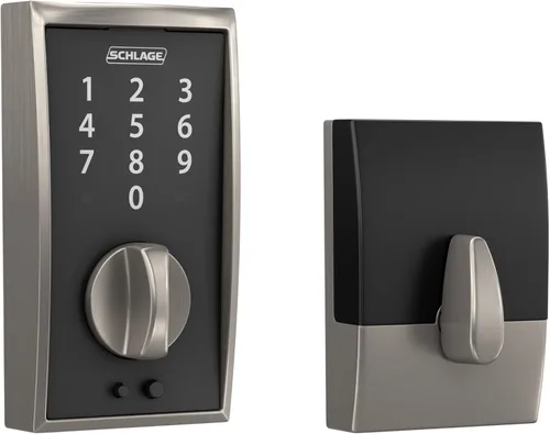 Miniatura 13 de Cerradura de seguridad táctil Schlage Camelot, BE375 CAM 605 Bright Brass