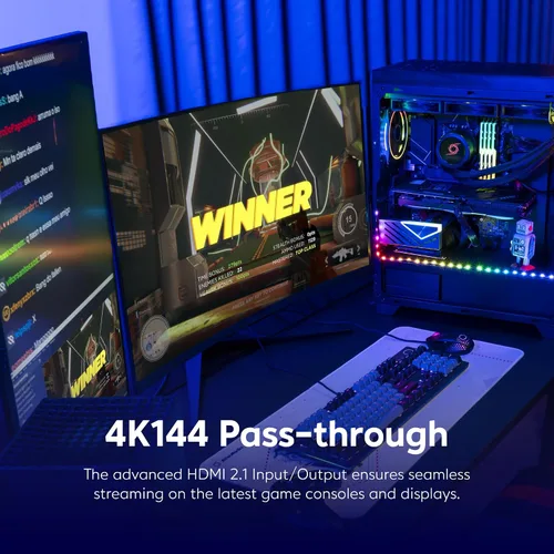Miniatura 5 de AVerMedia Tarjeta de captura PCIe interna HDMI 2.1 para transmisión y grabación 4K60 con latencia ultra baja en PS5, PS4 Pro, Xbox Series X/S, Xbox
