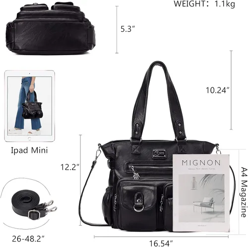 Miniatura 2 de Large Purses for Women Shoulder Handbags Tote Bag Hobo Bag