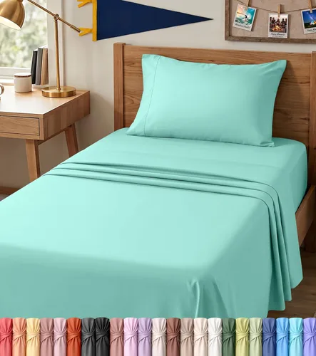 Miniatura 42 de Utopia Bedding - Juego de sábanas de microfibra cepillada, resistente al encogimiento y a la decoloración, de fácil cuidado, 3 piezas, tamaño Beige