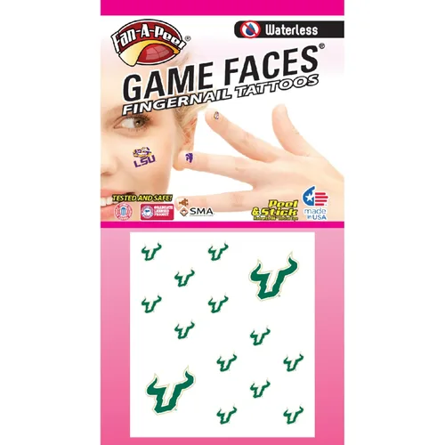 Miniatura 101 de Fan-A-Peel Tatuajes temporales sin agua del estado de Florida, hipoalergénicos, para despegar y pegar, tatuajes temporales impermeables, con Florida