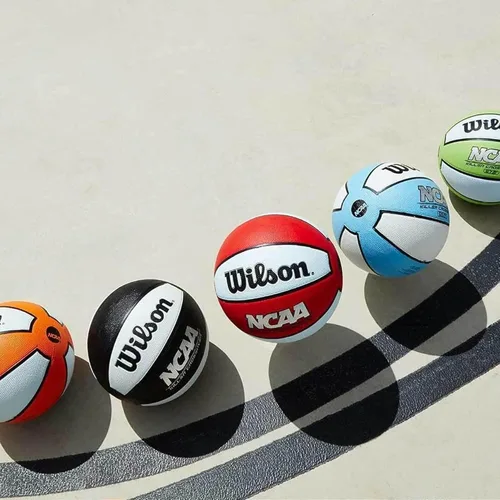 Miniatura 5 de Wilson NCAA Killer Crossover – Balón de baloncesto para exteriores - 29.5 pulgadas, 28.5 pulgadas, 27.5 pulgadas