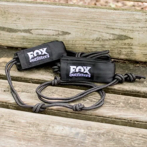 Miniatura 5 de Fox Outfitters Neolite - Hamaca doble para campamento, ligera, portátil, de nailon, para mochileros, viajes, playa, patio, correas de hamaca y Gris