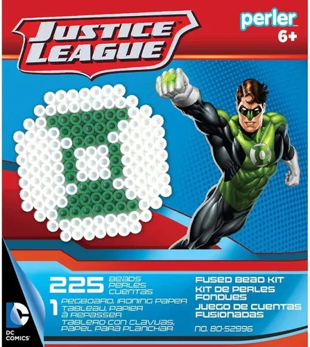 Miniatura 9 de Perler Beads Superman - Kit de actividades con cuentas de fusibles con logotipo para manualidades infantiles, 227 piezas