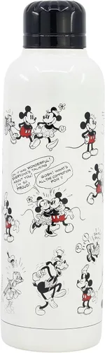 Miniatura 2 de STOR Botella térmica de acero inoxidable para adultos jóvenes, 17.4 fl oz, diseño de Mickey Mouse