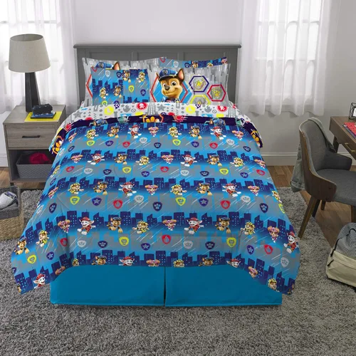 Miniatura 86 de Franco - Juego de edredón y sábanas supersuaves con funda, para niños, 7 piezas, tamaño matrimonial, Five Nights At Freddy's Cinco noches en Freddy's