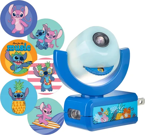Miniatura 9 de Projectables Disney Princess - Luz nocturna LED para niños, proyector, enchufe, sensor del atardecer al amanecer, Belle, Jasmine, Ariel, Moana