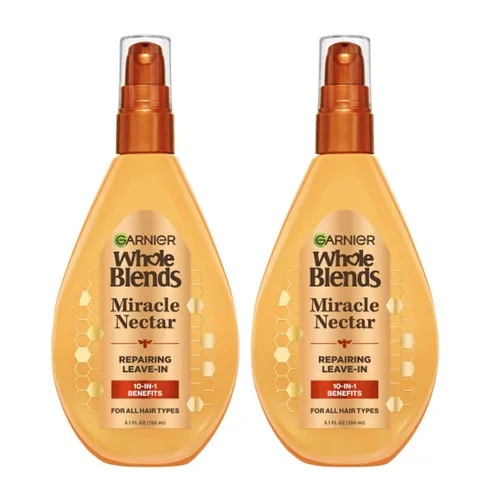 Miniatura 10 de Garnier Whole Blends Honey Treasures - Acondicionador reparador, para cabello seco y dañado, 3 onzas líquidas (tamaño de viaje), 1 unidad