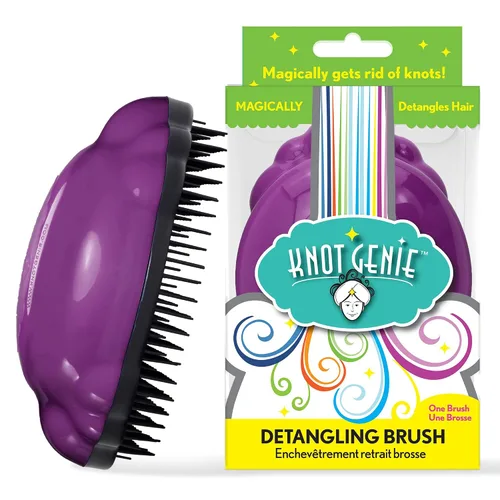 Miniatura 21 de Knot Genie, Cepillo para desenredar el cabello, Azul
