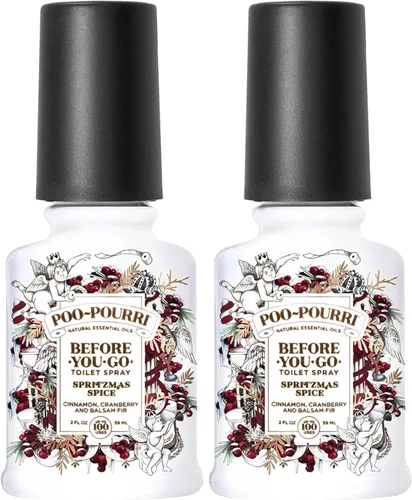 Miniatura 34 de Poo-Pourri Before-You-Go - Botella de spray para inodoro, aroma original, 2 onzas líquidas (paquete de 2)
