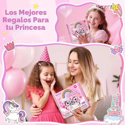 Miniatura 2 de Bombas de baño de unicornio con juguetes sorpresa en el interior, regalos de cumpleaños para niñas, paquetes de 9 bombas de baño de burbujas