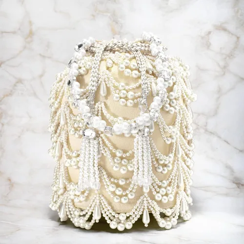 Miniatura 6 de Aheli Indian Potli Bags Gift for Women Evening Bag Clutch Ethnic Bride Purse with Drawstring