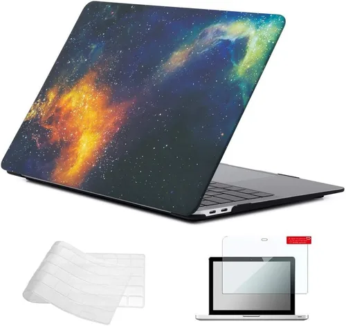 Miniatura 34 de Se7enline Funda compatible con MacBook Air de 15 pulgadas M4 M3 M2 2025 2024 2023 de 15.3 pulgadas con MacBook Air A2941/A3114/A3241 funda rígida