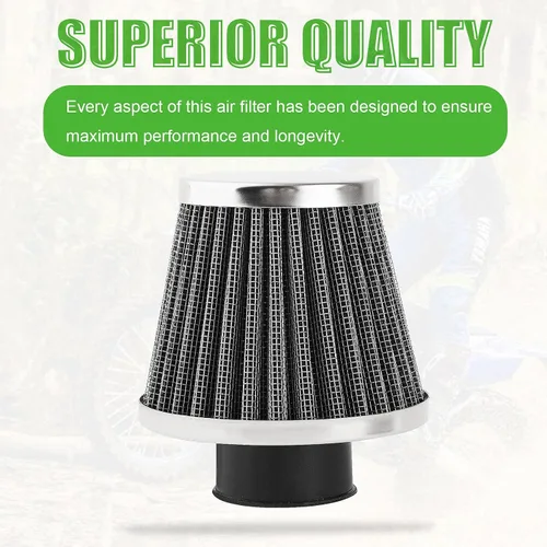 Miniatura 8 de Paquete de 2 filtros de 1.378 in compatibles con 50 cc, 70 cc, 90 cc, 110 cc, 125 cc, 150 cc, cuatrimoto, scooter, Go Kart, ciclomotor, Pit Dirt