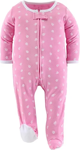 Miniatura 4 de The Peanutshell Pijama con pies para bebés, para dormir y jugar, paquete de 3