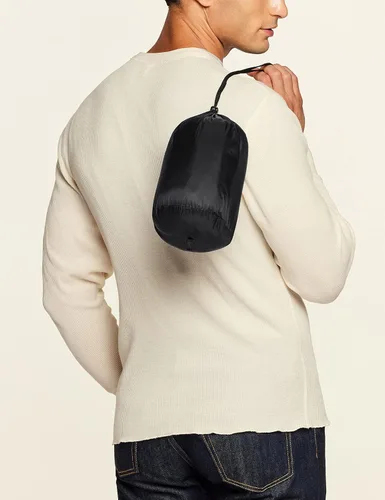 Miniatura 7 de TSLA - Chaqueta acolchada, ligera y plegable para hombre, ideal para invierno, impermeable