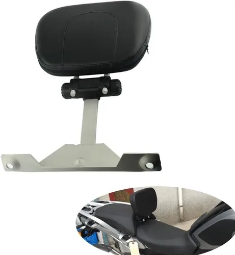 Negro Motocicleta Rider asiento conductor respaldo cojín apto para BMW R1200GS R 1200 GS ADV 2013-2016 2014 2015