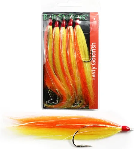 Miniatura 6 de Cebo Stalkers: Stinger vuela para atrapar bagre extra, añadir a cualquier plataforma de pesca de gato, paquete de 5 Bluegill