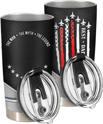 Miniatura 22 de 34HD Vaso dorado de 20 onzas – Thank You for Being a Friend – Taza de acero inoxidable aislada al vacío de doble pared – Mantiene las bebidas